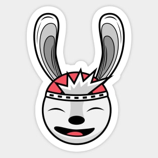 Happy Jackrabbit Engarde Sticker